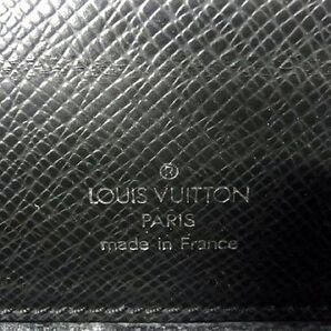 1円 ■美品■ LOUIS VUITTON ルイヴィトン M30022 タイガ ウラル ピロットケース ビジネスバッグ 書類かばん メンズ ブラック系 AS4348の画像6