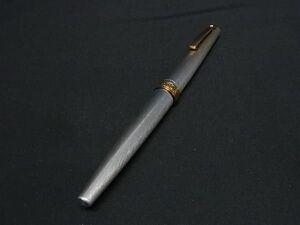 1円 ■美品■ SHEAFFER シェーファー ペン先 14K 14金 万年筆 筆記用具 文房具 ステーショナリー シルバー系×ゴールド系 AV7832