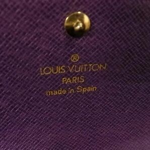 1円 LOUIS VUITTON ルイヴィトン M63389 エピ ポルトトレゾールインターナショナル 三つ折り 長財布 ウォレット タッシリイエロー AW3801の画像6