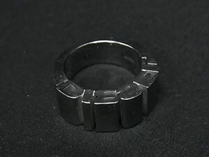 1円 ■美品■ DIESEL ディーゼル リング 指輪 アクセサリー 約18号 メンズ レディース シルバー系 BK0339