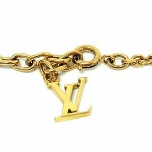 1円 ■美品■ LOUIS VUITTON ルイヴィトン M65096 コリエ ギャンブル カラーストーン ネックレス アクセサリー ゴールド系 FA5358の画像4