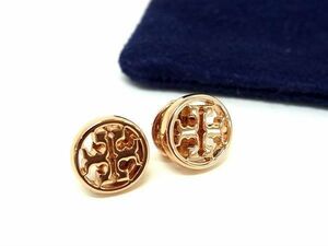 1円 ■極美品■ TORY BURCH トリーバーチ ピアス アクセサリー レディース ゴールド系 BK0726