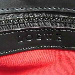 1円 ■極美品■ LOEWE ロエベ リピートアナグラム レザー ワンショルダーバッグ ハンドバッグ 肩掛けかばん ブラウン系 AY1607の画像6