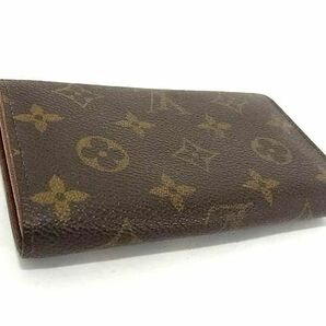 1円 ■美品■ LOUIS VUITTON ルイヴィトン M61730 モノグラム ポルトモネビエ トレゾール 二つ折り 財布 ウォレット ブラウン系 BJ2602の画像2