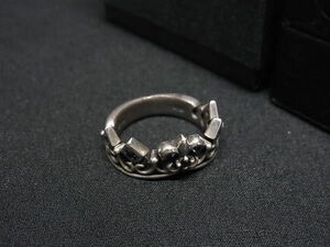 1 jpy # beautiful goods # JUSTIN DAVIS Justin Davis inside mountain hero collaboration SV925 ring ring accessory approximately 11 number silver group BF6686