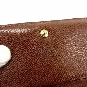 1円 ■美品■ LOUIS VUITTON ルイヴィトン M61730 モノグラム ポルトモネビエ トレゾール 二つ折り 財布 ウォレット ブラウン系 FC1206の画像6