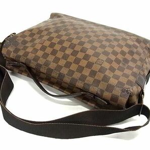 1円 LOUIS VUITTON ルイヴィトン N42270 ダミエ ブロードウェイ 2WAY クロスボディ ショルダー ハンドバッグ ブラウン系 AW3479の画像3