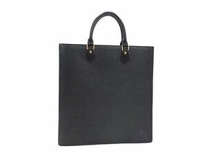 1円 ■美品■ LOUIS VUITTON M59082 ルイヴィトン エピ サック プラ ハンドバッグ トート レディース ノワール ブラック系 AX5447