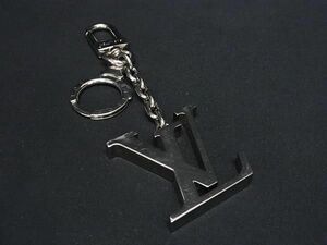 1 jpy # beautiful goods # LOUIS VUITTON Louis Vuitton M65071porutokre initial LV key ring key holder charm silver group FC4026