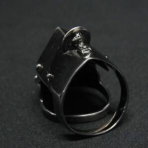 1円 Vivienne Westwood ヴィヴィアンウエストウッド オーブ SV925 アーマーリング アクセサリー 表記サイズ XL メンズ シルバー系 AW7578の画像2