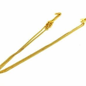 1円 ■美品■ ChristianDior クリスチャンディオール ヴィンテージ ネックレス ペンダント アクセサリー ゴールド系 BJ2218の画像2