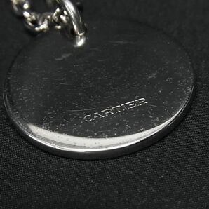 1円 ■極美品■ Cartier カルティエ キーホルダー バッグチャーム レディース メンズ シルバー系 FA4702の画像3