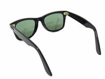 1円 ■美品■ Ray-Ban レイバン B&L ボシュロム ヴィンテージ USA ウェイファーラー サングラス メガネ 眼鏡 ブラック系 BI1948_画像2