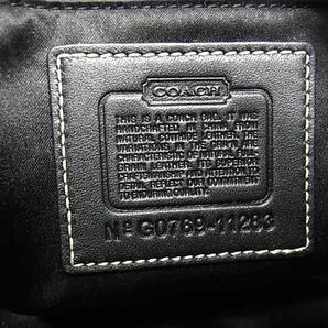 1円 ■極美品■ COACH コーチ 13645 エルゴレザー ホーボー ワンショルダーバッグ 肩掛け レディース ブラック系 BJ2617の画像6