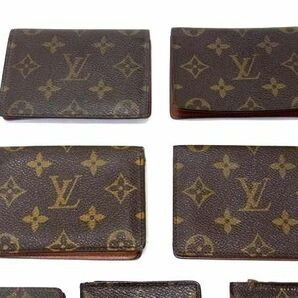 1円 LOUIS VUITTON ルイヴィトン モノグラム カードケース パスケース マルチケース カード入れ 名刺入れ 13点セット まとめ売り DA7542の画像2