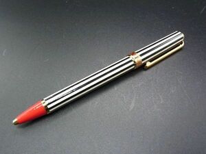 ■美品■ VALENTINO GARAVANI ヴァレンティノ ガラヴァーニ ツイスト式ボールペン 筆記用具 ステーショナリー ブラック系 DE1464