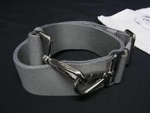 ■美品■ PRADA プラダ バッグ用 ショルダーストラップ 肩掛け 斜め掛け レディース グレー系 BG7445_画像1