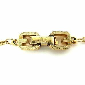 1円 ■美品■ GIVENCHY ジバンシィ ヴィンテージ ネックレス ペンダント アクセサリー レディース メンズ ゴールド系 BK0310の画像3