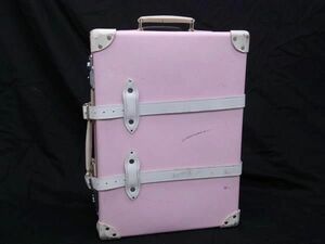 1 jpy GLOBE TROTTER glove Toro ta- Liberty collaboration Val can fibre board 2 wheel Carry case travel bag pink series AW5107