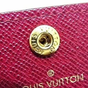 1円 LOUIS VUITTON ルイヴィトン M60701 モノグラム ミュルティクレ6 6連 キーケース 鍵入れ レディース メンズ ブラウン系 AW6520の画像5