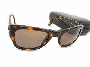 1 jpy CHANEL Chanel here Mark tortoise shell style sunglasses glasses glasses lady's men's brown group FA4686