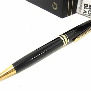 1円 MONT BLANC モンブラン マイスターシュテュック ツイスト式 ボールペン 文房具 筆記用具 ステーショナリー ブラック系 FA5219の画像1