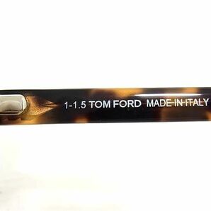 1円 ■美品■ TOM FORD トムフォード TF5362 048 53□16 145 べっ甲調 めがね メガネ 眼鏡 レディース メンズ ブラウン系 FA5201の画像5