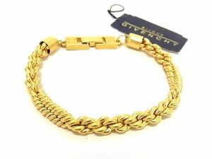 1 jpy # beautiful goods # GIVENCHYji van si. bracele accessory lady's gold group FA5668