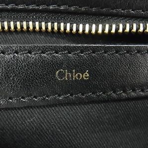 1円 ■美品■ Chloe クロエ アリス レザー 2WAY ハンドバッグ トート ショルダー 肩掛けかばん レディース アイボリー系 BK0808の画像6