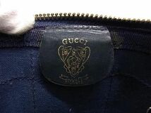 1円 GUCCI オールドグッチ ヴィンテージ シェリーライン GG柄 PVC ハンドバッグ トート ミニボストン レディース ベージュ系 BF7612_画像6