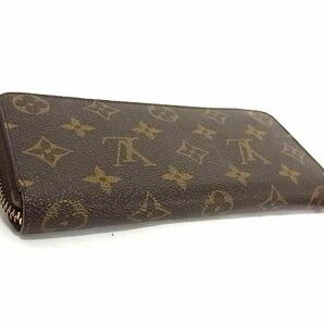 1円 ■美品■ LOUIS VUITTON ルイヴィトン M60743 モノグラム ポルトフォイユ クレマンス 長財布 ウォレット ブラウン系 AY1634の画像2