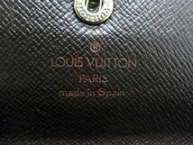 1円 LOUIS VUITTON ルイヴィトン N61725 ダミエ ポシェットポルトモネクレディ 二つ折り 長財布 ウォレット レディース ブラウン系 AY2032_画像5