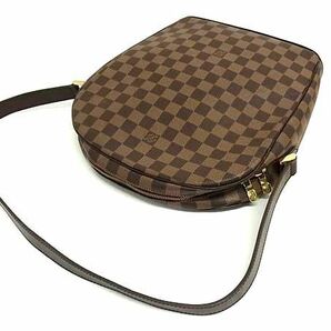 1円 LOUIS VUITTON ルイヴィトン N51292 イパネマGM ダミエ クロスボディ ショルダーバッグ 斜め掛け レディース ブラウン系 BG7825の画像3