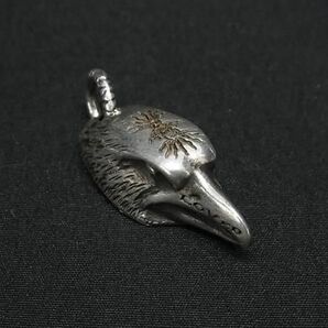 1円 ■美品■ GUCCI グッチ アンガーフォレスト SV925 ペンダントトップ ネックレスチャーム アクセサリー シルバー系 BF7017の画像1