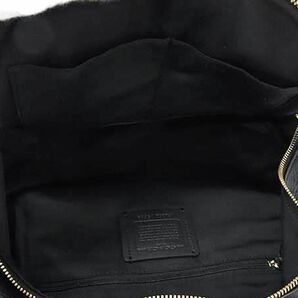 1円 ■美品■ COACH コーチ 5669 レザー リュックサック バックパック デイパック レディース ブラック系 AY1839の画像5