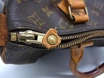 1円 LOUIS VUITTON ルイヴィトン M41526 モノグラム スピーディ30 ハンドバッグ ミニボストンバッグ レディース ブラウン系 AW8504_画像8