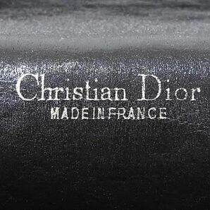 1円 ChristianDior クリスチャンディオール トロッター キャンバス×レザー ワンショルダー ショルダーバッグ 肩掛け ブラウン系 AY1721の画像6