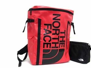 1 jpy # ultimate beautiful goods # THE NORTH FACE - The * North Face PVC pouch attaching rucksack Day Pack backpack red group FA3901