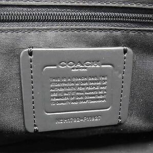 1円 ■美品■ COACH コーチ F11927 レザー 2WAY ハンドバッグ ショルダーバッグ レディース ライトブルー系 FA6136の画像6