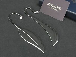 ■極美品■ MIKIMOTO ミキモト 本真珠 アコヤ真珠 ブックマーカー 栞 アクセサリー 2点セット まとめ売り DD0837