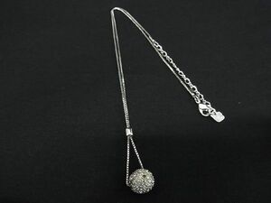 SWAROVSKI スワロフスキー ラインストーン ネックレス ペンダント アクセサリー レディース シルバー系 DD6040