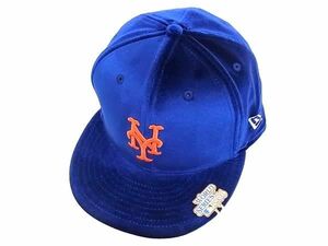 ■新品■未使用■ NEWERA ニューエラ WORLD SERIES 1986 ポリエステル クリップ付き キャップ 帽子 サイズ 7 5/8 ブルー系 AU9919