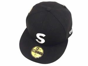 ■新品■未使用■ Supreme シュプリーム ニューエラコラボ ジーザスピース 23AW ポリエステル100% 帽子 7 1/4 ブラック系 AS9660