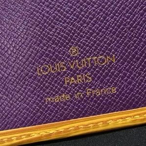 1円■美品■ LOUIS VUITTON ルイヴィトン M63549 エピ ポルトビエ カルトクレディモネ 二つ折り 財布 ウォレット タッシリイエロー FB0143の画像6