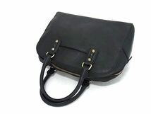 1円 ■美品■ MICHAEL KORS マイケルコース レザー ハンドバッグ トートバッグ レディース ブラック系 AW8442_画像3