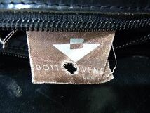 1円 BOTTEGA VENETA ボッテガヴェネタ ヴィンテージ キャンバス×レザー ワンショルダーバッグ レディース ブラック系 AW8432_画像6