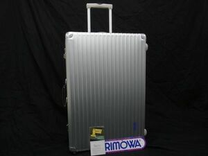 1 иен # прекрасный товар # RIMOWA Rimowa Classic полет aluminium 2 колесо кодовый замок тип дорожная сумка Carry кейс оттенок серебра AZ1574