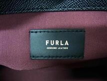 1円 ■新品■未使用■ FURLA フルラ エラ レザー ハンドバッグ トートバッグ ショルダー レディース ブラック系 FA6292_画像6