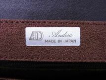 1円 ■極上■本物■JRA公認■極美品■ オーストリッチ 2WAY ショルダーバッグ ハンドバッグ クロスボディ レディース ブラウン系 BI2120_画像6