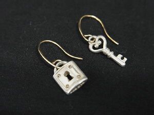 ■美品■ ete エテ SV925 カデナモチーフ ピアス アクセサリー レディース ゴールド系 DD3095